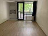 Wohn-/Schlafbereich - 1 Zimmer Etagenwohnung zur Miete in Nürnberg