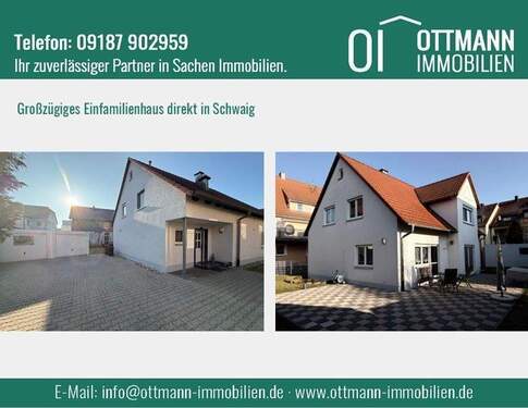 Eingangsbild - Großzügiges Einfamilienhaus direkt in Schwaig