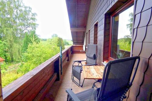 Balkon in Südausrichtung - 3-Zimmer Eigentumswohnung in Feldrandlage in Calberlah