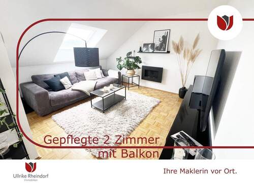 Gemütliche 2-Zimmer-Wohnung mit Dachbalkon - Gemütliche 2-Zi. Wohnung - Dachbalkon - Stadtnah - Verkehrsgünstig