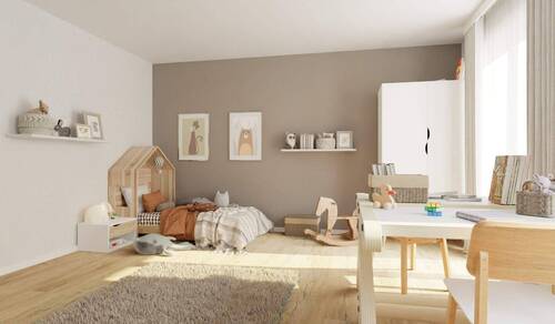 Ein Kinderzimmer zum wohlfühlen - Modern und durchdacht: Doppelhaus mit Garage und Garten