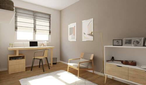 Modernes Arbeitszimmer fürs Homeoffice - 5 Zimmer Doppelhaushälfte in Herzogenrath-Kohlscheid