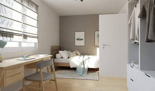 Komfortables Kinderzimmer im Obergeschoss - 