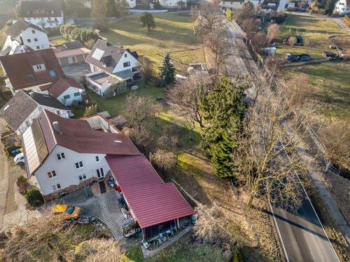 Vogelperspektive - 6 Zimmer Mehrfamilienhaus, Wohnhaus in Friedrichshafen / Unterraderach