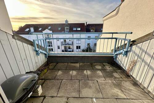 Balkon - Helle 3-Zimmer-Wohnung in Landsberg-Nord