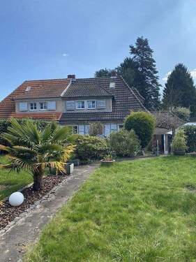 Hausansicht vom Garten - 5 Zimmer Doppelhaushälfte in Köln