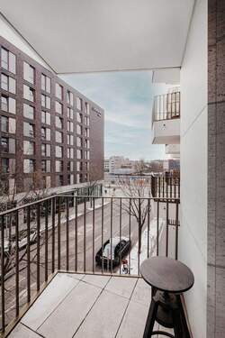 Balkon mit Südostausrichtung - 