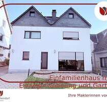 Charmantes EFH mit Einliegerwohnung, Garten & 2 PKW-Stellplätzen – teilsaniert - Leichlingen