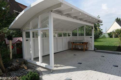 Freisitz hinter dem Haus - Mehrfamilienhaus, Wohnhaus mit 81,00 m&sup2; in Tuningen zum Kaufen