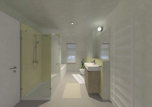 Badezimmer (2) - 2 Zimmer Etagenwohnung in Pirna