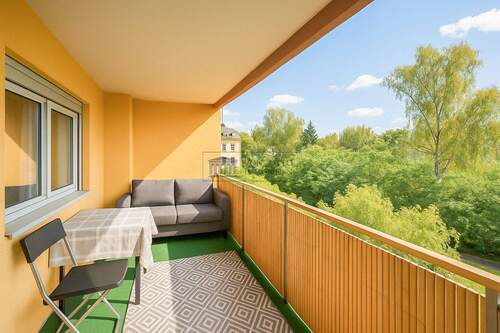 Sonniger Balkon mit Weitblick - 1 Zimmer Etagenwohnung in Berlin