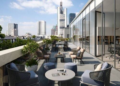 Dachterrasse - Büro in Frankfurt am Main