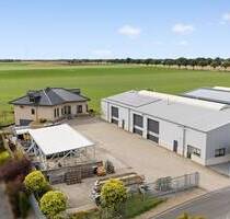 Modernes Wohn- & Gewerbeanwesen mit Panoramablick im Gewerbegebiet von Gangelt!