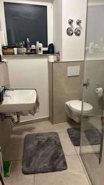 Badezimmer - Etagenwohnung mit 50,20 m&sup2; in Giengen an der Brenz zur Miete