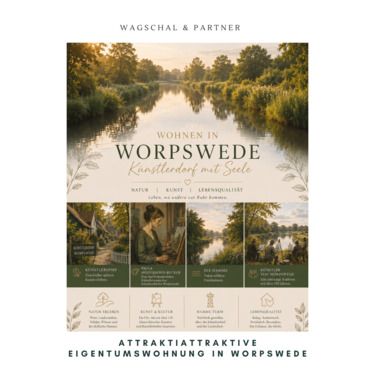 Wagschal & Partner mit Baugenehmigung ,Instagram Post).png - Worpswede – Eigentumswohnung mit Terrasse, Balkon oder Gartenanteil