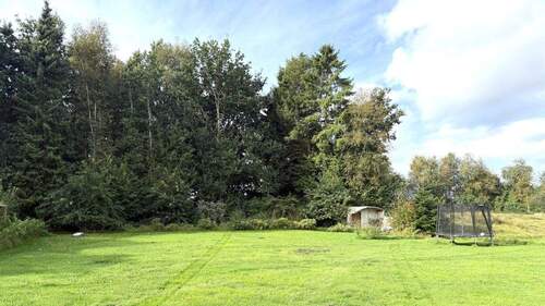 Garten mit Waldstück - 