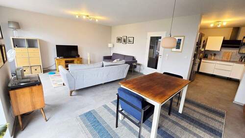 Wohnzimmer 2.jpg - Doppelhaushälfte mit 127,00 m&sup2; in Bohmte zur Miete