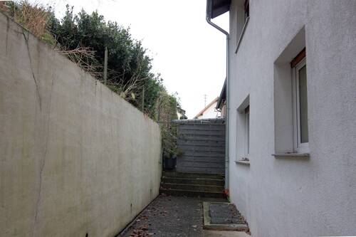 Terrasse hinter dem Haus - 