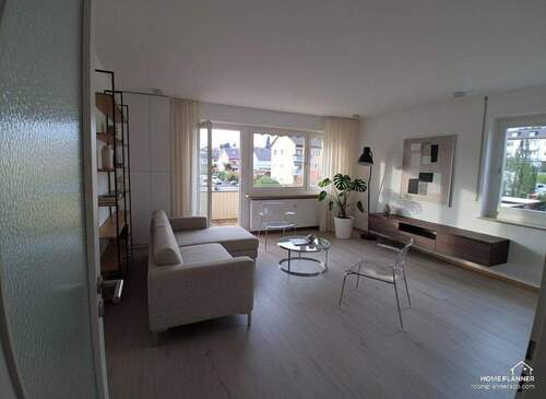 Wohnzimmer (KI) - 3 Zimmer Etagenwohnung in Lindau