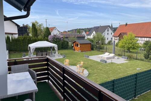 Blick vom Balkon - 