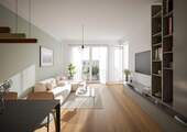Visu Wohnen.jpg - Etagenwohnung mit 62,40 m&sup2; in Nürnberg zum Kaufen