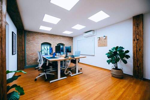 Sonstiges - Rostocks kleinstes Co-Working: Fixed Desk mit 4K-Monitor & Kaffee-Flatrate