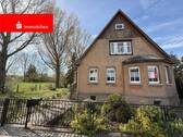 Hausansicht - Ein Zuhause zum Verlieben - Stilvolles Einfamilienhaus mit großem Garten in Cobstädt