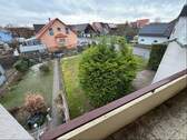Garten / Sicht v. Balkon im OG - 
