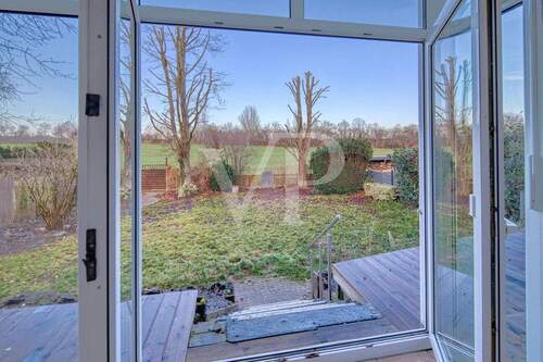 Blick in den Garten - 6 Zimmer Einfamilienhaus in Nörvenich