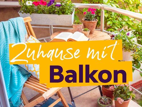 Zuhause mit Balkon - Frisch Sanierte Wohnung mit Balkon
