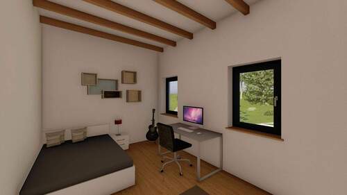 Wohnung 1 und 2 Schlafzimmer - Etagenwohnung mit 33,50 m² in Deggendorf zur Miete