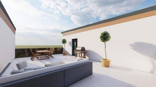 Wohnung 1 und 2 Dachterasse - 