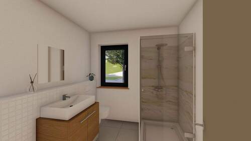 Wohnung 3 und 4 Badezimmer - 