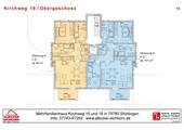 Übersicht Obergeschoss - 4 Zimmer Etagenwohnung in Stühlingen