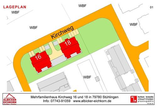 Lageplan - Etagenwohnung mit 101,00 m² in Stühlingen zum Kaufen