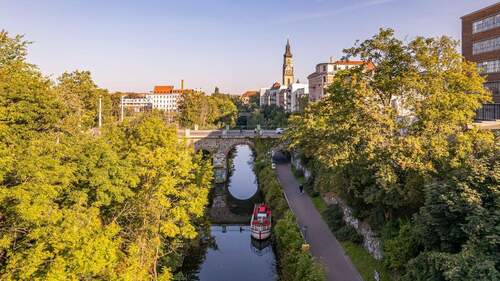 Karl-Heine-Kanal_2021_web - Altbau trifft Wasserlage - 3-Zimmerwohnung mit Balkon im beliebten Plagwitz