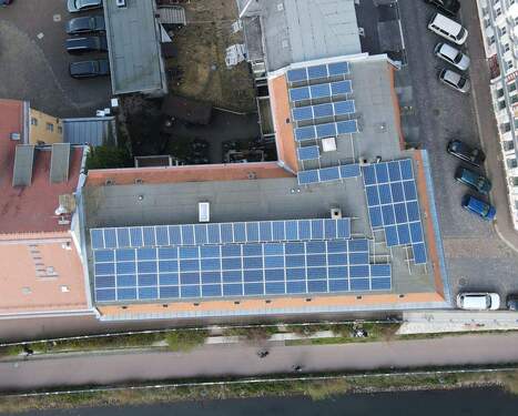 Dachansicht - Etagenwohnung mit 54,00 m&sup2; in Leipzig zum Kaufen