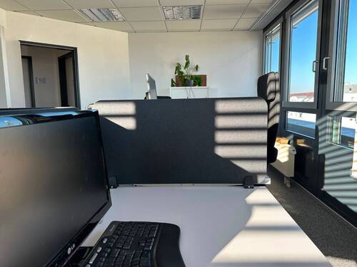 flexDesk - FlexDesk All Inclusive: Schreibtischplätze mit Dachterrassenblick in Nürnberg