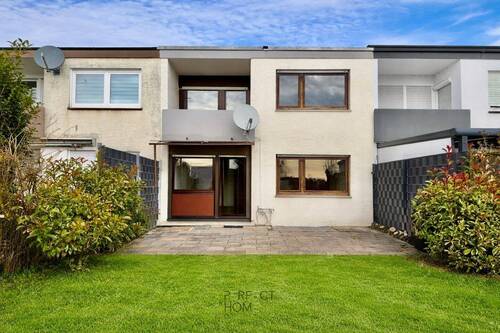 Ansicht Südseite - Reihenmittelhaus mit 117,00 m&sup2; in Heilbronn zum Kaufen