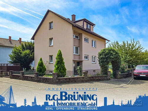 3-Familienhaus als Kapitalanlage oder zur Selbstnutzung in Kehl Ortsteil - 3-Familienhaus für Investoren & Eigennutzer in Kehl OT