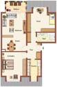 Wohnungsgrundriss - 