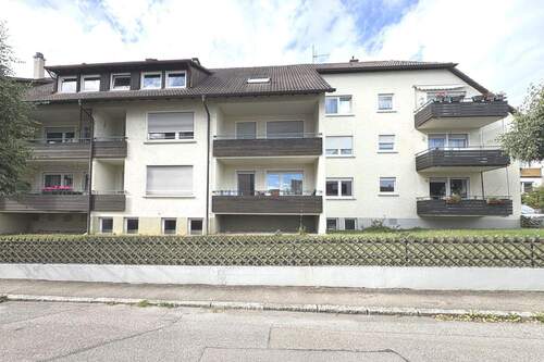 Rückansicht - Toll gelegene 2-Zimmer-Wohnung im Hochparterre