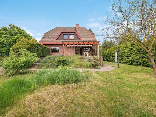 Ansicht vom Garten - Ihr Rückzugsort vor den Toren Berlins: EFH mit Kamin, Sauna und traumhaftem Gartengrundstück