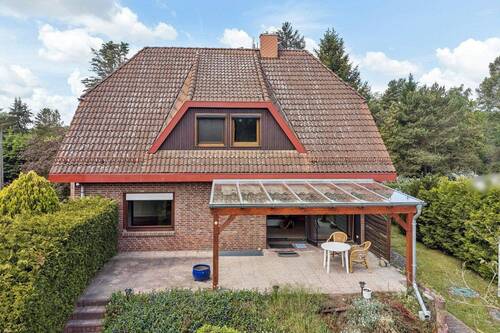 Terrassenansicht - 4 Zimmer Einfamilienhaus zum Kaufen in Grünheide (Mark)