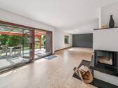 Wohnbereich mit Kamin - 