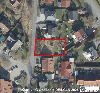 Luftbild Quelle: © GeoBasis-DE/LGLN 2025 - Bad Lauterberg - Eigenheim im Grünen: Baugrundstück - Ihre Chance im Harz!
