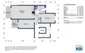 Grundriss 3-Zimmer-Wohnung - 