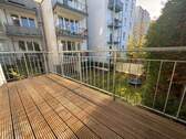 Balkon mit Blick Innenhof - 3 Zimmer Etagenwohnung in Hamburg