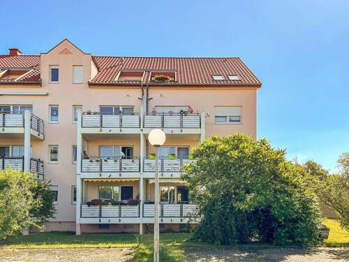 Blick auf die Balkonanlage - 