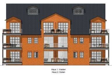 Ansicht Haus 1 Westen - 